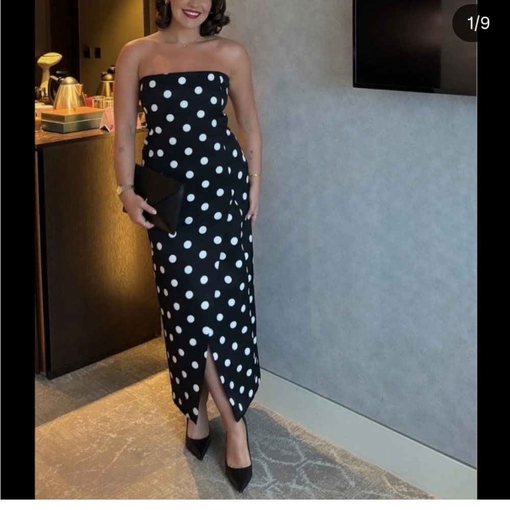 TREND NEW ! ZARA POLKA DOT DRESS S  
🚨FIRM PRICE NO DISCOUNT ON THIS DRESS - Picture 8 of 15
